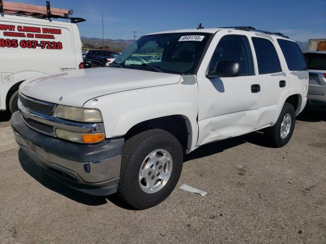 CHEVROLET TAHOE C150 2006 white  gas 1GNEC13T56J100128 photo #1