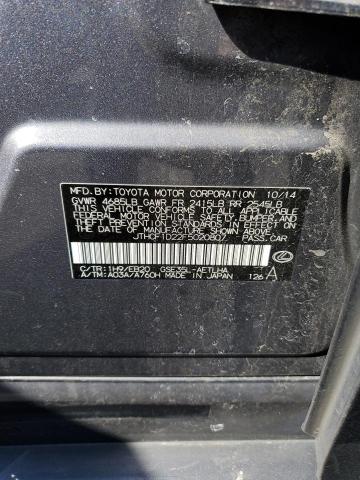 2015 LEXUS IS 250 JTHCF1D22F5020807
