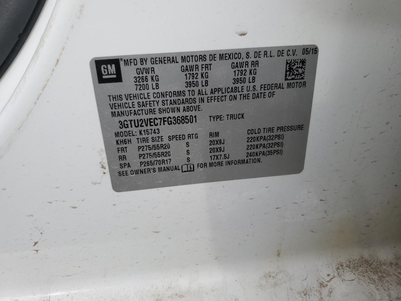 GMC SIERRA K1500 SLT