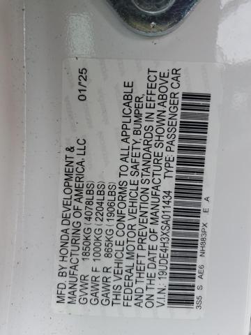 2025 ACURA INTEGRA A- 19UDE4H3XSA011434