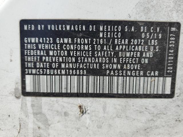 2019 VOLKSWAGEN JETTA S - 3VWC57BU6KM196899