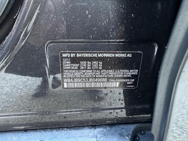 2018 BMW M550XI WBAJB9C53JB049688