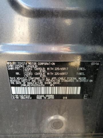 2016 TOYOTA RAV4 HV XL JTMRJREV9GD056356