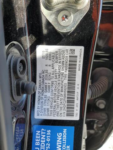 2019 HONDA CIVIC LX - 2HGFC2F69KH582933