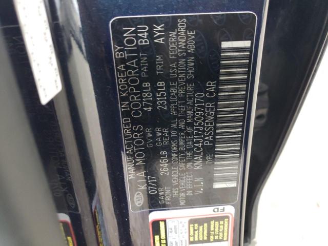 2018 KIA CADENZA LU KNALC4J17J5097170