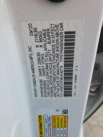 2020 HONDA ACCORD SPO - 1HGCV1F34LA142714