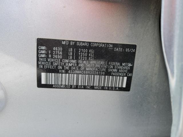 2024 SUBARU LEGACY PRE 4S3BWAC68R3028198
