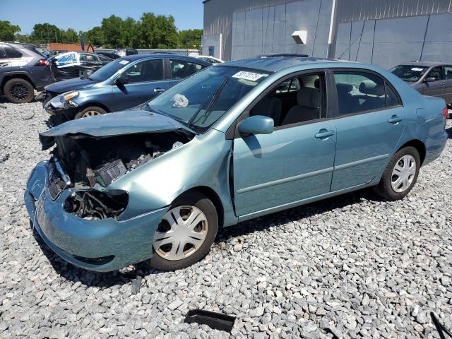 TOYOTA COROLLA CE 2007 turquoise  gas 2T1BR32E27C737080 photo #1