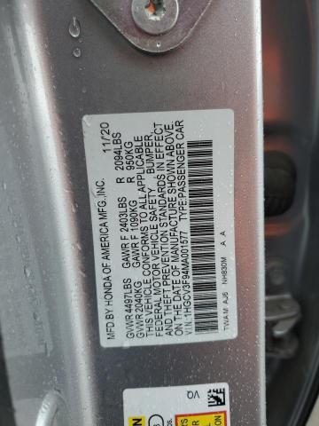 2021 HONDA ACCORD TOU - 1HGCV3F94MA001577