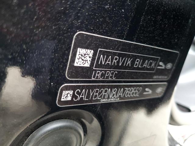 2018 LAND ROVER RANGE ROVE - SALYB2RN8JA769552