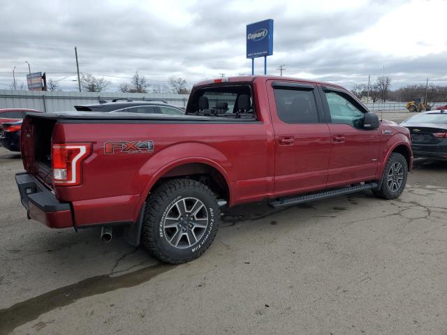 FORD F150 SUPER 2015 red  gas 1FTFW1EG9FFA35744 photo #4
