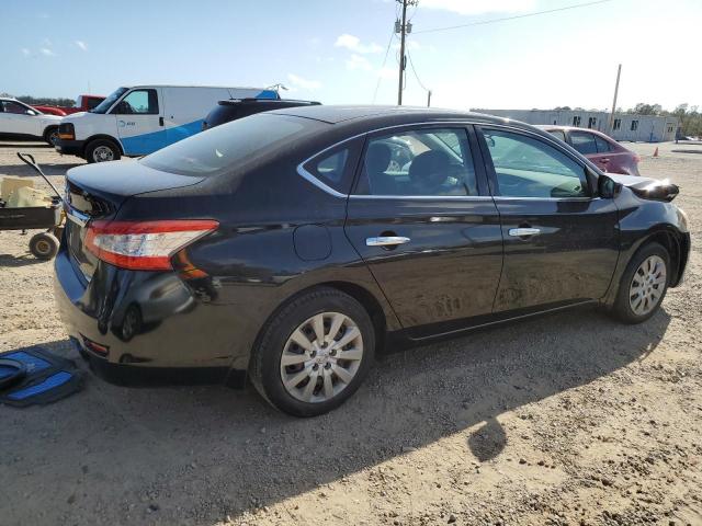 NISSAN SENTRA S 2014 black  gas 3N1AB7AP5EL625669 photo #4