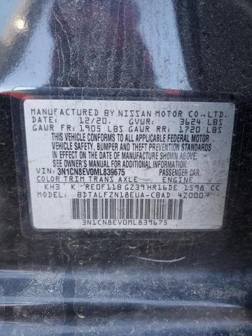 2021 NISSAN VERSA SV - 3N1CN8EV0ML839675