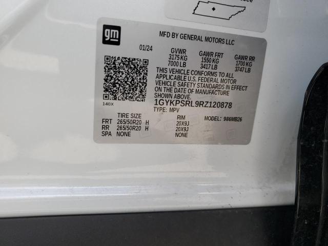 2024 CADILLAC LYRIQ LUXU - 1GYKPSRL9RZ120878