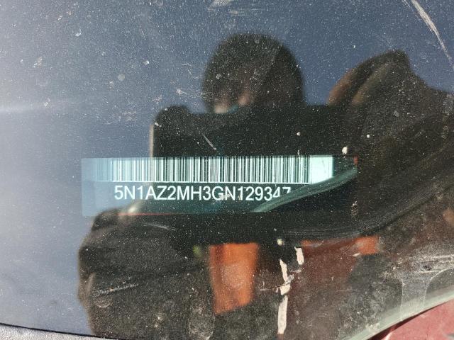 2016 NISSAN MURANO S - 5N1AZ2MH3GN129347
