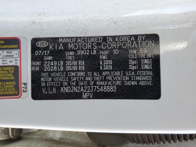 2018 KIA SOUL - KNDJN2A22J7548883