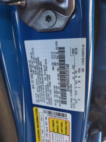 2020 FORD FUSION SE - 3FA6P0HD2LR222160