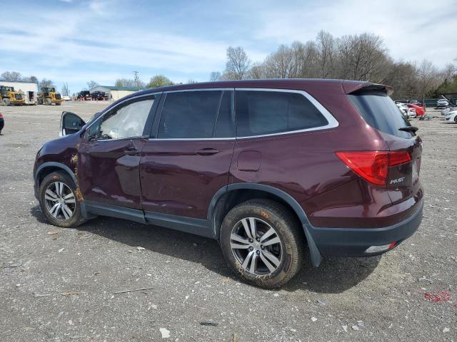 Vin: 5fnyf6h82gb118562, lot: 50235495, honda pilot exl 20162