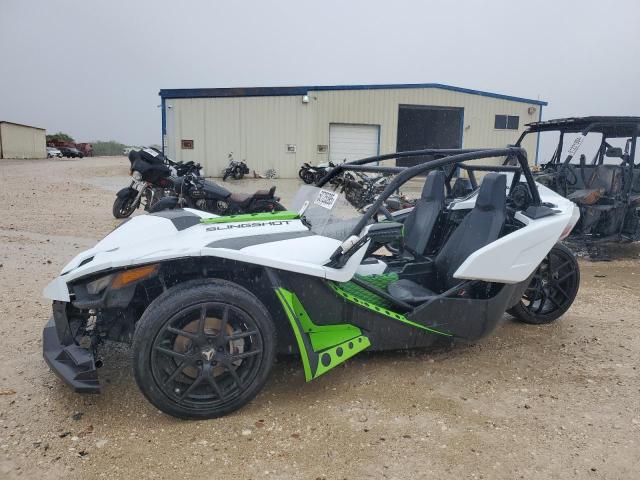 POLARIS SLINGSHOT 2021 white  gas 57XAASHD3M8147531 photo #4
