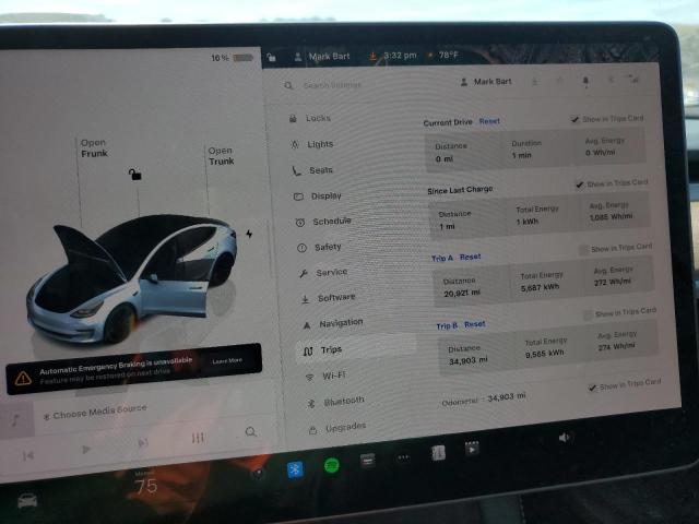 2023 TESLA MODEL 3 - 5YJ3E1ECXPF551216