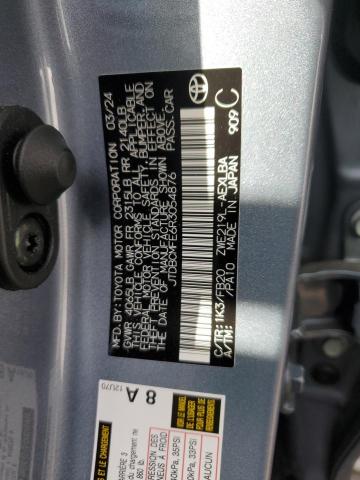 2024 TOYOTA COROLLA LE - JTDBCMFE6R3054876