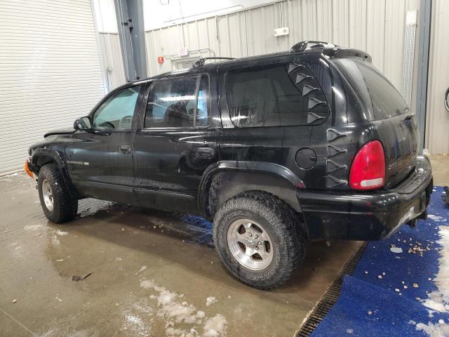DODGE DURANGO 2000 black  gas 1B4HS28N0YF140810 photo #3