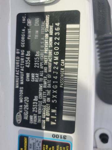 2021 KIA K5 LXS - 5XXG14J24MG022364