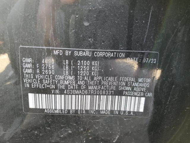2024 SUBARU LEGACY PRE - 4S3BWAD67R3008331
