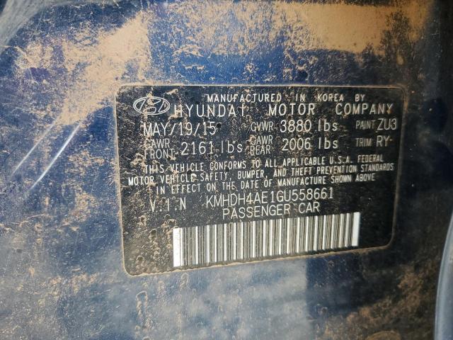 2016 HYUNDAI ELANTRA SE - KMHDH4AE1GU558661