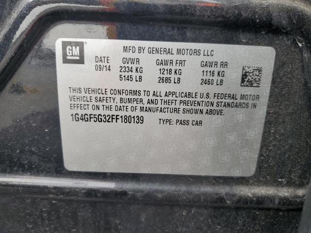 2015 BUICK LACROSSE P 1G4GF5G32FF180139