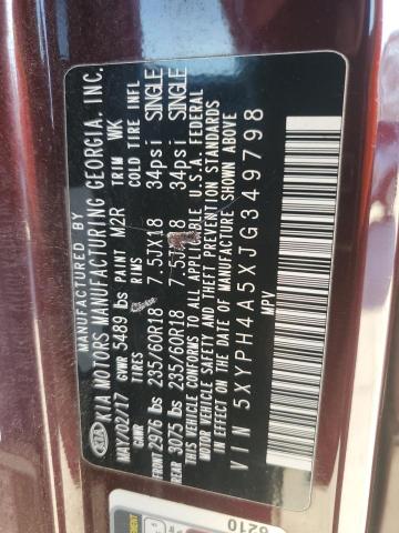 2018 KIA SORENTO EX - 5XYPH4A5XJG349798