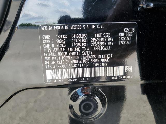 2018 HONDA HR-V LX - 3CZRU6H33JG714161
