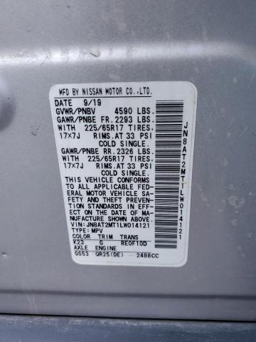 JN8AT2MT1LW014121 2020 NISSAN ROGUE