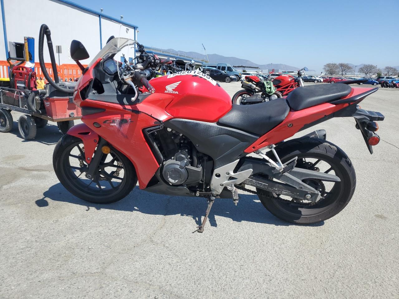Lot #3315752348 2013 HONDA CBR500 R