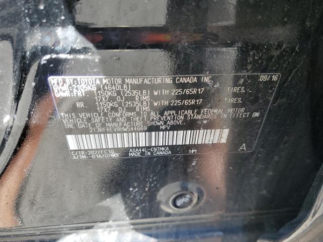 2017 TOYOTA RAV4 XLE - 2T3RFREV8HW544669