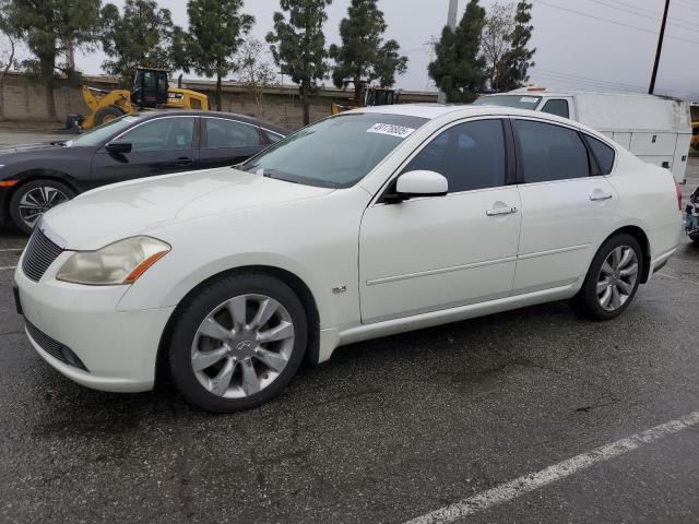 INFINITI M35 BASE 2007 white  gas JNKAY01E47M301282 photo #1