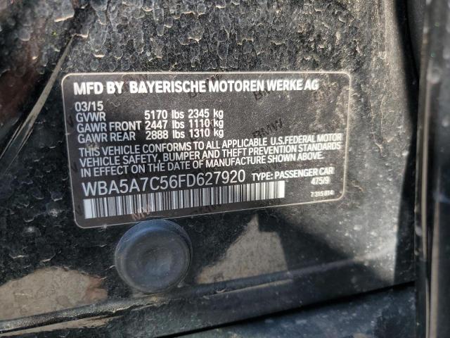2015 BMW 528 XI WBA5A7C56FD627920