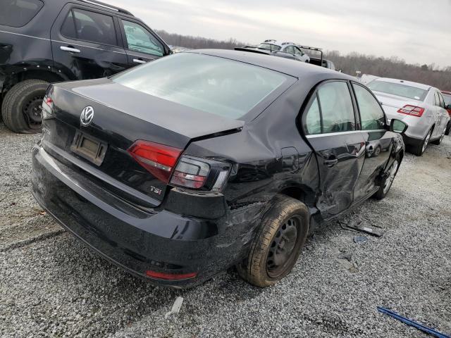 VOLKSWAGEN JETTA S 2017 black  gas 3VW2B7AJ3HM391427 photo #4