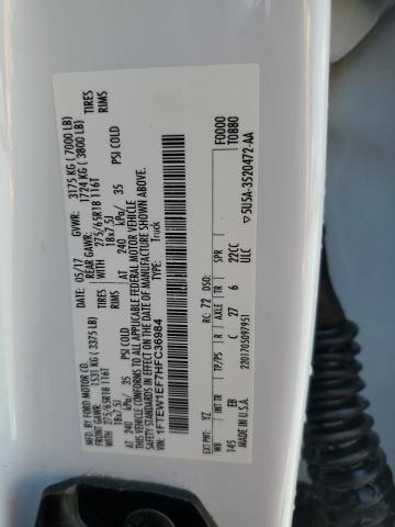 2017 FORD F150 SUPER - 1FTEW1EF7HFC36984