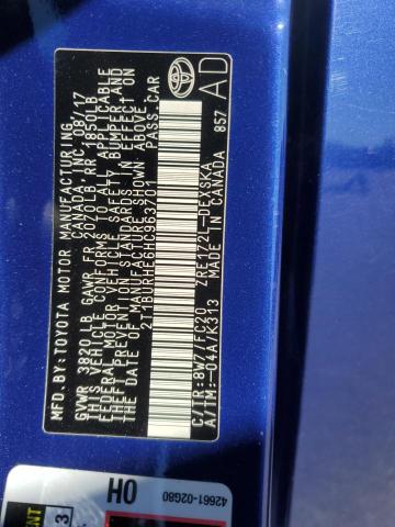 2017 TOYOTA COROLLA L - 2T1BURHE6HC963701