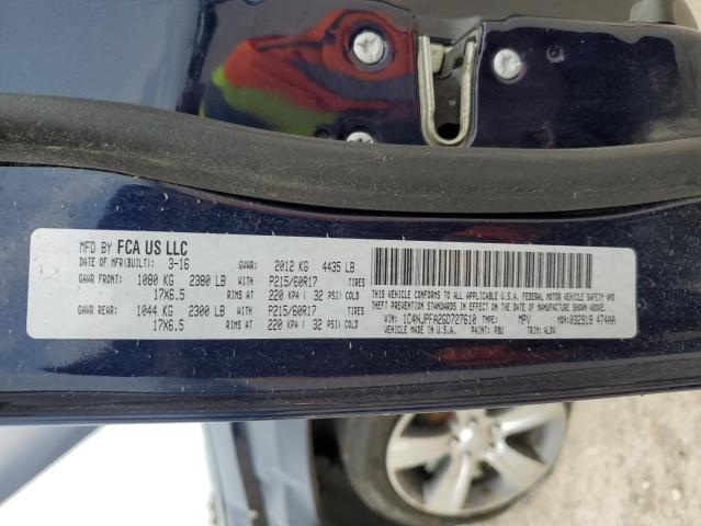 2016 JEEP PATRIOT LA - 1C4NJPFA2GD727610