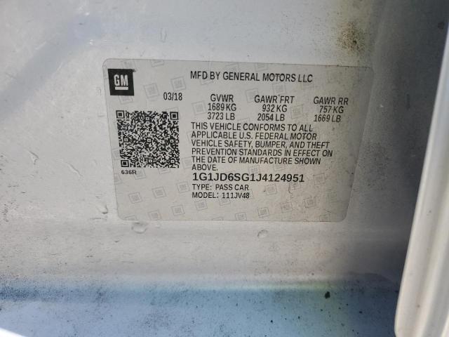 2018 CHEVROLET SONIC LT - 1G1JD6SG1J4124951
