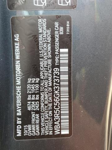 2016 BMW 435 XI WBA3R5C56GK373739