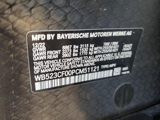 2023 BMW IX XDRIVE5 WB523CF00PCM51121