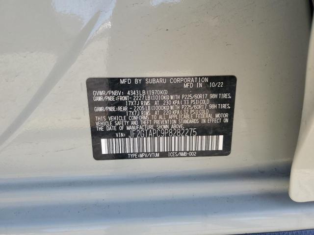 2023 SUBARU CROSSTREK - JF2GTAPC9P8282275
