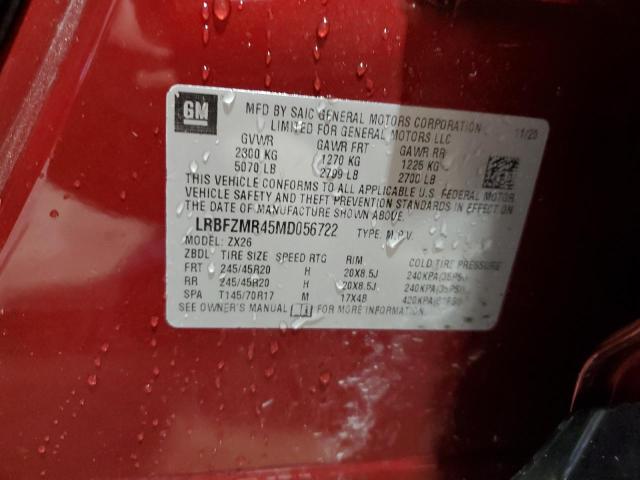 2021 BUICK ENVISION P - LRBFZMR45MD056722