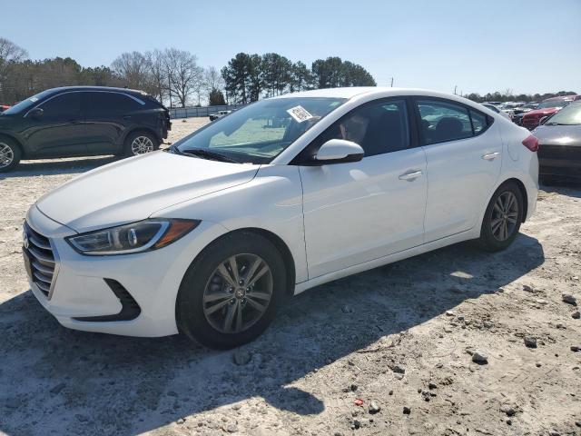 HYUNDAI ELANTRA SE 2018 white  gas 5NPD84LFXJH336163 photo #1