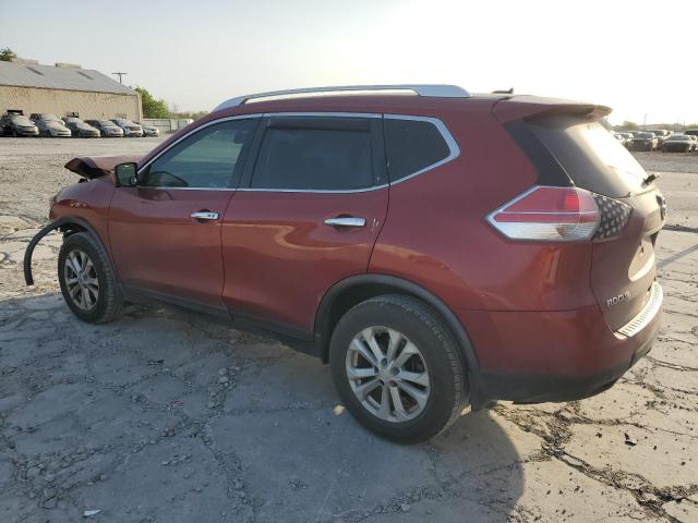 NISSAN ROGUE S 2016 red  gas JN8AT2MT0GW005836 photo #3