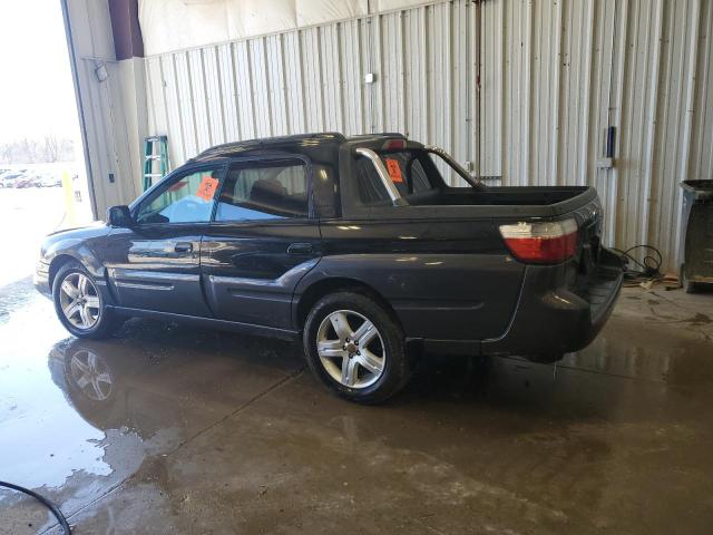 SUBARU BAJA SPORT 2005 black  gas 4S4BT62C257102033 photo #3