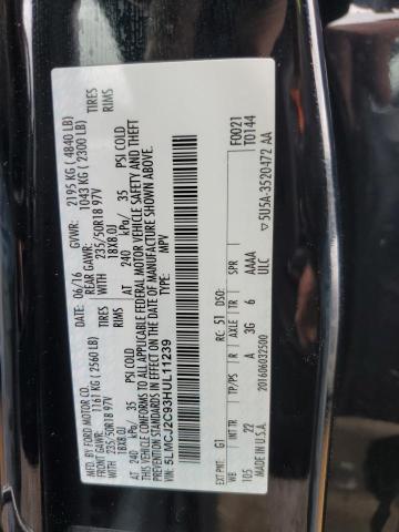 2017 LINCOLN MKC SELECT 5LMCJ2C93HUL11239